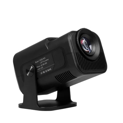 Outdoor LED Projector Designed for Backyard Cinema, LCD Technology, Wide Voltage, Compact Portable